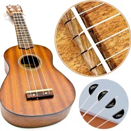 mocking bird Ukulele String Set with Capo &Picks for Soprano, Concert, Tenor,1-A,2-E,3-C,4-G Concert Ukelele Strings image 5