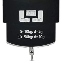 Kitchen Weight Scale- 50Kg Portable Hanging Luggage Weighing Machine Fish Scaler-image-20