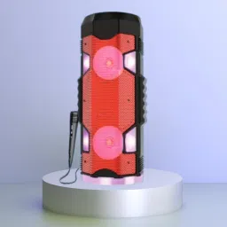 GUGGU (PORTABLE BLUETOOTH PARTY SPEAKER)With Mic & 7Hr Playback With Hi Bass SoundW134 20 W Bluetooth Party Speaker-image-89