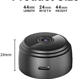 SROPX Spy Camera WiFi Hidden Camera Wireless HD 1080P Small Built-in Battery Security Camera image 3