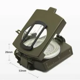 ™Military Lens Compass With Sun Visor And Transport Bag Waterproof Shockproof Compass-picture-22