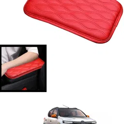 Unique Design Universal Waterproof Beige Rectangle Armrest Cover For Car-171 Car Armrest Cover-image-36