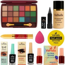 Complete 10 in 1 Makeup Essentials Combo Kit for Women & Girls-image-35