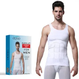 Premium Compression Tank Top Slimming Body Shaper Vest Tummy Control Undershirt Men Shapewear-image-29