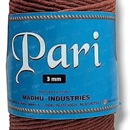 | 3Mm | Single Strand | 200-250 Meters | 1Kg Spool | Cotton |-image-52