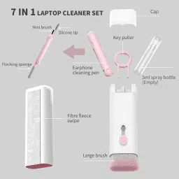 Foschini 7-in-1 Electronics Cleaner Kit, Keyboard Bluetooth Headset Cleaning Brush Kit for Computers, Laptops, Mobiles image 5
