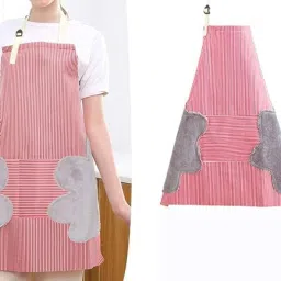 Polyester, Cotton, Velvet Home Use Apron - Free Size-image-80