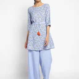 AURELIA Women Floral Printed Kurta with Palazzos-image-73