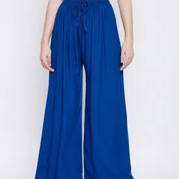 Clora Creation Women Flared Palazzos-image-75