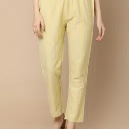 V-Mart Women Striped Cotton Ethnic Trouser-picture-28