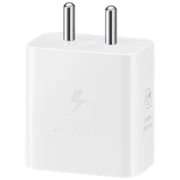SAMSUNG 25W Type C Fast Charger (Adapter Only, Support PD 3.0 PPS, White) image 2
