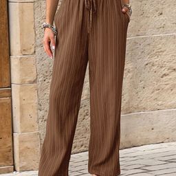 StyleCast Women Striped Wide Leg Fit Palazzo-image-50