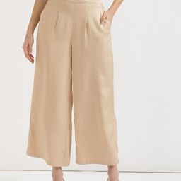 SAADAA Wide Leg Mid Rise Palazzos-image-34