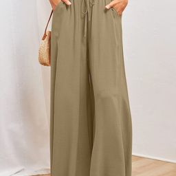 KPOP Women Wide Leg Palazzos-image-118