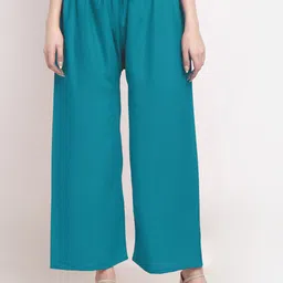 Trend Level Women Wide Leg Fit Palazzos-image-87