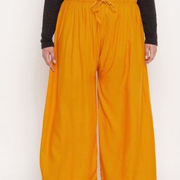 Clora Creation Women Elasticated Flared Palazzo-image-55