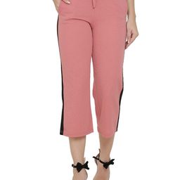 Westwood Women Pink Knitted Cropped Palazzos-image-74