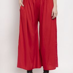 borse lele Women Chambray Palazzos-image-94