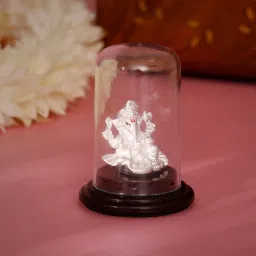 Silver Lambodar Idol Decorative Showpiece-4 cm-36