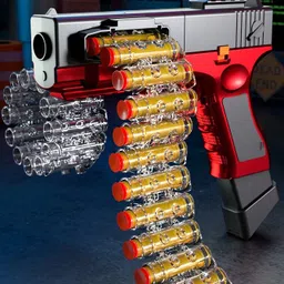 zuuluzrs Air Blaster Soft Shooting Gun Toy with 10 Foam Bullets Soft Bullet Pistol Gun Guns & Darts-picture-25