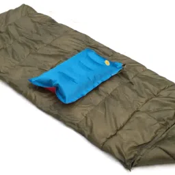 aim emporium Rectangular Shape 15°C to 25°C with Air Pillow For Traveling, Camping Hiking Sleeping Bag image 4