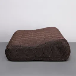 la verne Cervical Contour Memory Stomache / Side Sleepers / Anti-Snoring Memory Foam Geometric Sleeping Pillow Pack of 1 image 3