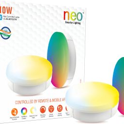ECOEARTH Neo Bluetooth Smart Surface Downlight |10W|Warm to Cool Feel & 16 Million Colors Ceiling Lamp-16