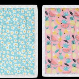 New Born Baby Mattress Godari, Baby Bed Mattress, | Multi-Color | Pack of 2-image-97