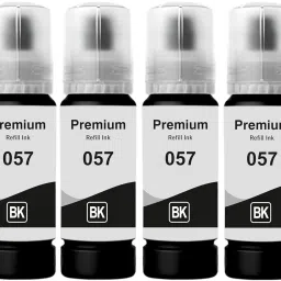 Gedi 057 Refill Ink Compatible for Epson L8050, L18050, L8150W Printers (4X Black) Black Ink Bottle-image-90