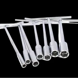 7PC T Handle Set 7PC T Handle Set (Sizes-7mm,8mm,10mm,11mm,12mm,13mm,14mm) Single Sided T Type Wrench image 3