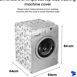 ampereus Front Loading Washing Machine Cover image 3