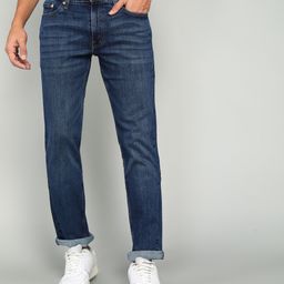 levi's Men Slim Mid Rise Blue Jeans-picture-8