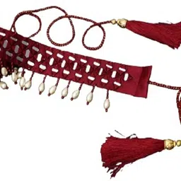 dwiza enterprise Women Casual, Party, Evening Maroon Fabric Belt-picture-0