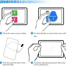 mavicair Screen Guard for 3-in-1 Lens Front and Back Screen Tempered Glass Explosion-proof Film For DJI Osmo Action 4 Screen Protector image 5