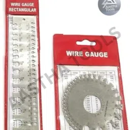 Rectangular Wire Gauge & SWG Wire Gauge /Sizer in British & Metric (PACK OF 2) Marking Gauge-19