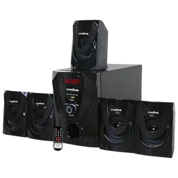 Krisons Nexon 30W Bluetooth Home Theatre with Remote (Deep Bass, 5.1 Channel, Black)-image-99