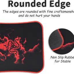 spincart Mouse Pads, Gaming Mouse Pad with Stitched Edges, Waterproof Mousepad with Non-Slip Rubber Base, Mouse Pad for Laptop and PC Mousepad Mousepad image 2