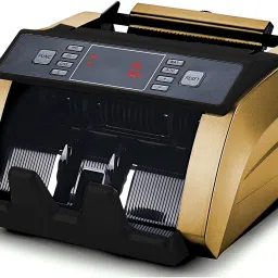 Drop2Kart Automatic Cash Counter - UV/MG Fake-Note Detection, Fast Counts All Old & New INR Bills, LED Display + Heavy-Duty Motor Note Counting Machine-4