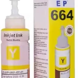 Haedlink Refill Ink for Epsn 664 Ink L110,L210,L310,L350,L355,L360,L455,L565,L1300(70ml) Yellow Ink Bottle-image-84