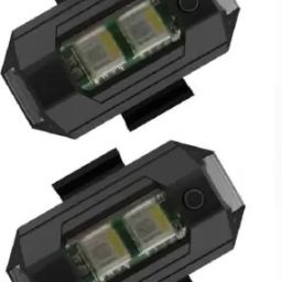 LED Light 7 Colors + Flashing Modes for Drone Helmets Bike Aircraft Light 632 Shower Laser Light-image-89
