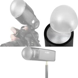 ZINROX Magnetic Dome Diffuser for H200R & V1 Series Round Head Flashes V1-C, V1-N, V1-S, V1-F, V1-O Round Head Flash Diffuser image 5