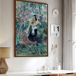the art house Canvas Framed Stretched UV Digital Art Print-picture-32
