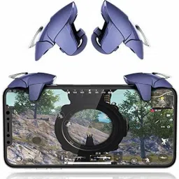AC Aquarius creation Pubg Triggers Cum Gamepad Joystick Compatible with All Smartphones Gaming Accessory Kit-16