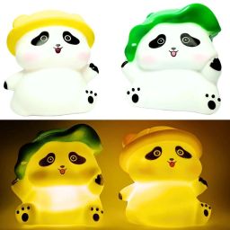 CUTE HAT PANDA Multicolor Plastic Table Lantern-image-73