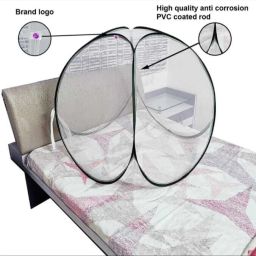 the sentry Polyester Kids Washable Foldable Baby Mosquito Net /Machhardani High Durability Mosquito Net image 4