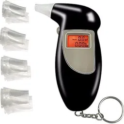 Professional Digital Alcohol Breath Tester Accurate BAC Measurement Breathalyzer Digital Colorimeter-27