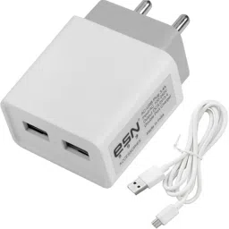 ESN 999 18 W 3.4 A Wall Charger for Mobile with Detachable Cable-image-3