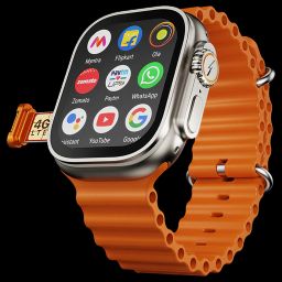 FIRE-BOLTT Oracle Wi-Fi+4G SIM Android OS Wristphone (49mm Display, In Built GPS, Orange Horizon Strap)-picture-30
