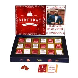 Deluxe Personalised Birthday Chocolate-picture-1