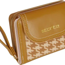 Women Casual, Evening/Party, Travel, Formal, Trendy Brown Artificial Leather Wallet-image-79